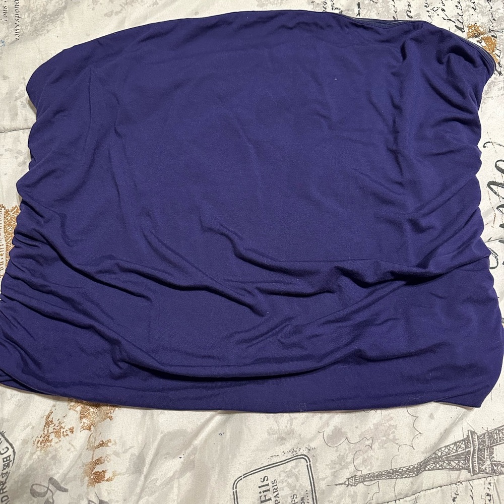 A new day, ruched side tube top women’s XXL navy